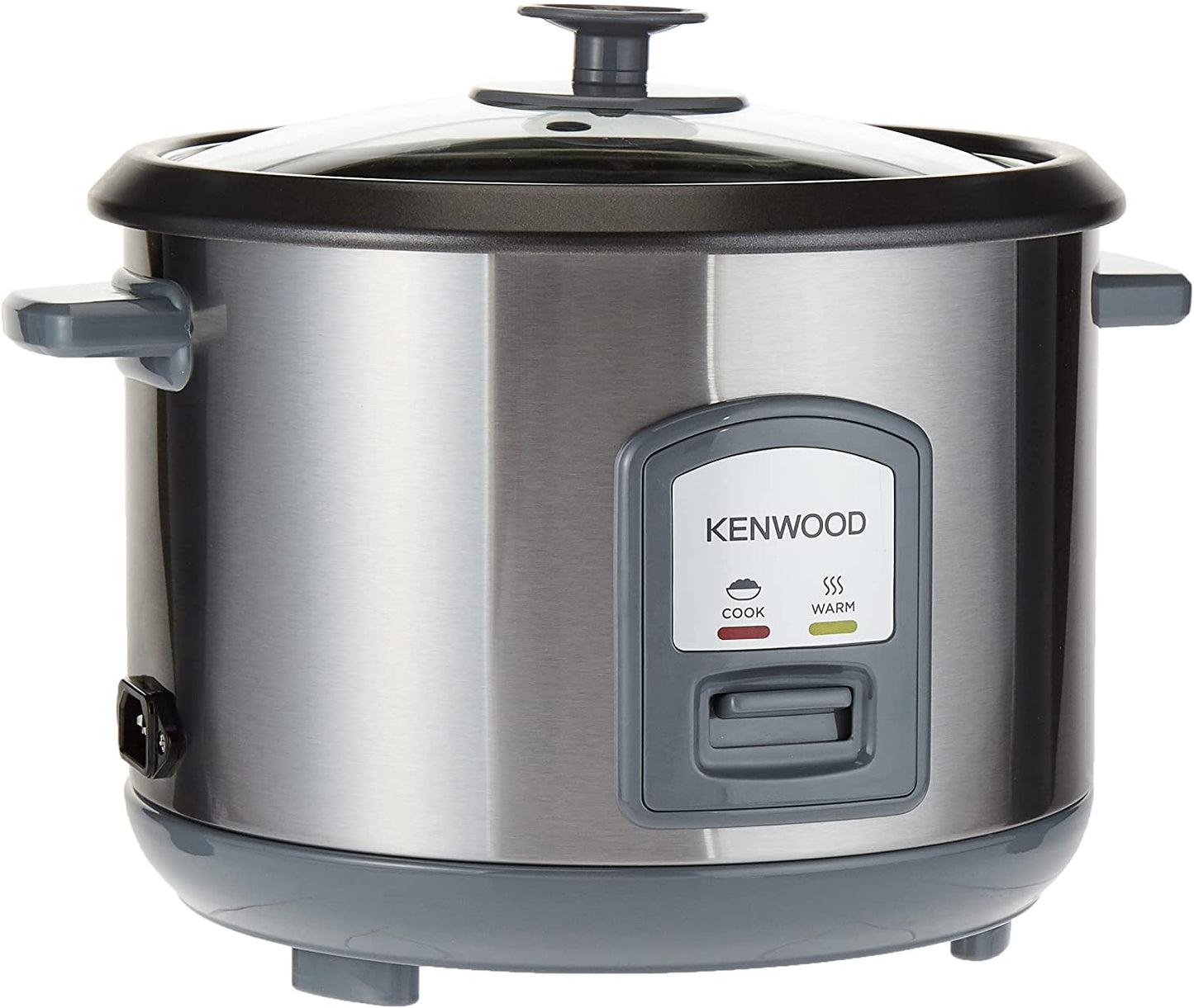 Kenwood Rice Cooker with Steamer, Stainless Steal, 1.8 litre, RCM45.000SS, RCM45.SS KNW.RCM45.000SS
