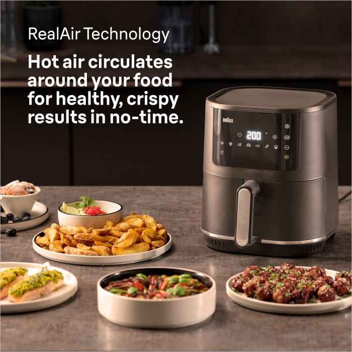 Braun MultiFry 3 Airfryer HF3000 BK