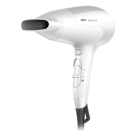 Satin Hair 3 PowerPerfection dryer HD380 with Ionic function?and styling nozzle. BI.HD380