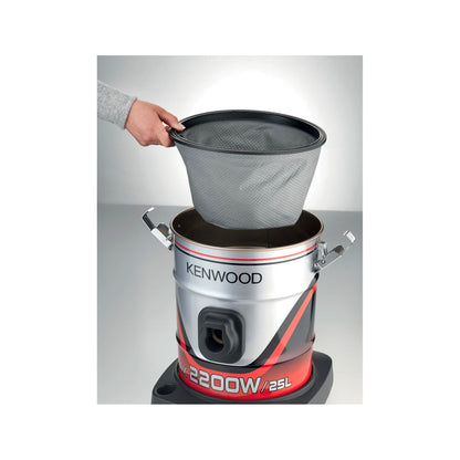 Kenwood Drum Vacuum, 25Ltr, 2200w KNW.VDM60.000BR