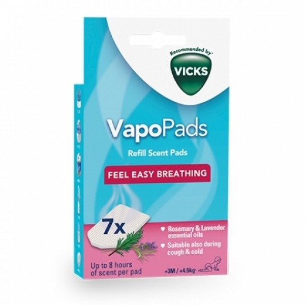 Vicks VBR7 Rosemary and Lavender VapoPads 4022167700957