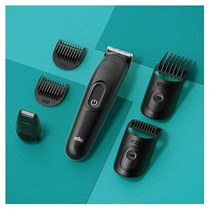 6-in-1 Style Kit 3 MGK3410 beard, hair. With 50min runtime, black