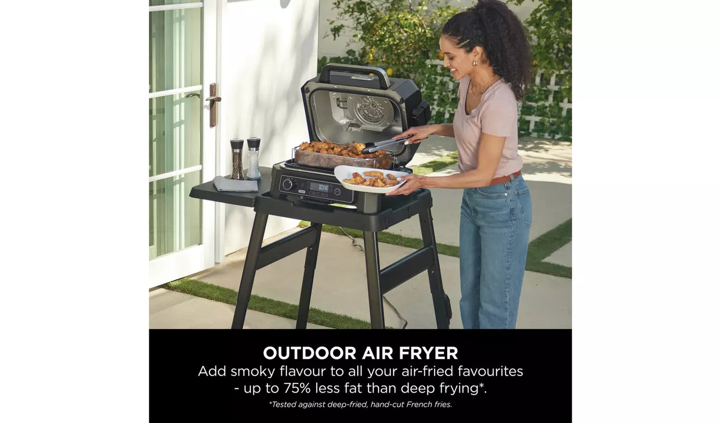 Ninja Woodfire Pro XL Electric BBQ Grill &amp; Smoker OG850ME