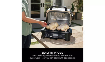 Ninja Woodfire Pro XL Electric BBQ Grill &amp; Smoker OG850ME