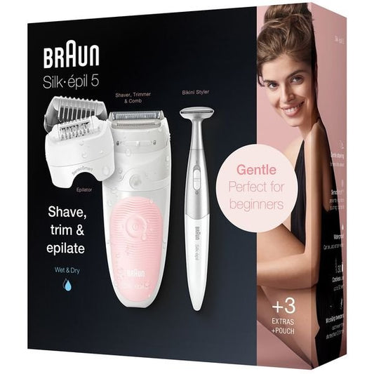 Braun Series 5 Epilator Wet &amp; Dry SES5820 BRN.SES5820