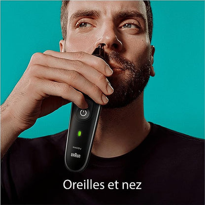 9-in-1 Style Kit 5 MGK5410 beard, body, ear & nose. With 100-min runtime, pouch, grey