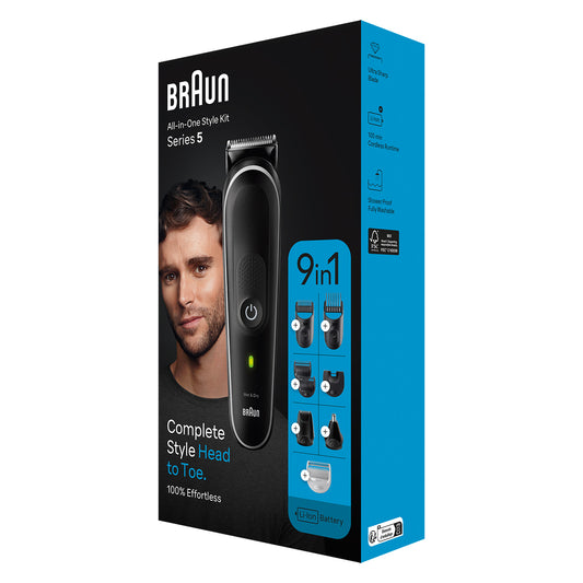 Braun MGK5420 Series 5 Men's 9-in-1 Multi-Groomer