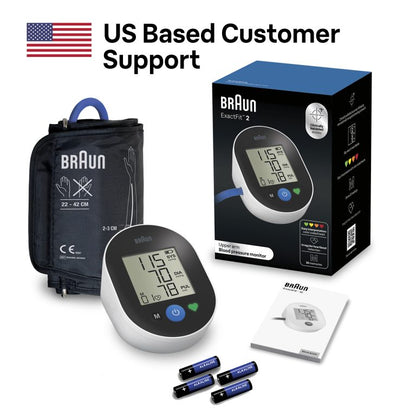 Braun ExactFit™ 2 Upper Arm Blood Pressure Monitor- BUA4050EU