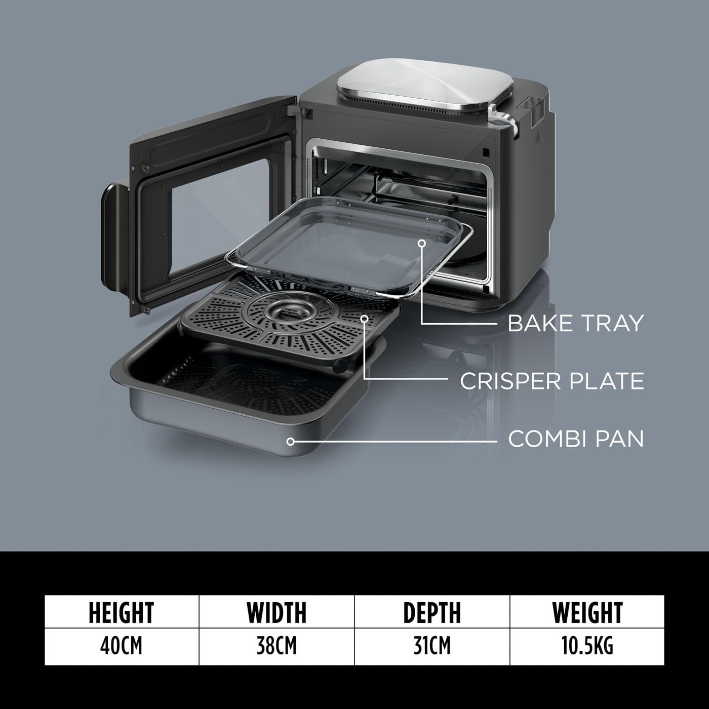 Ninja Combi 12-in-1 Multi-Cooker, Oven &amp; Air Fryer SFP700ME