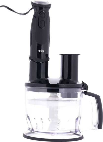 Braun MultiQuick 5 Vario Hand blender MQ 5285 BK with 6 Attachments BLS.MQ5285BK