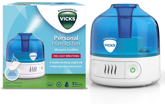 Vicks VUL505 Cool Mist Personal Humidifier, White 4022167052506