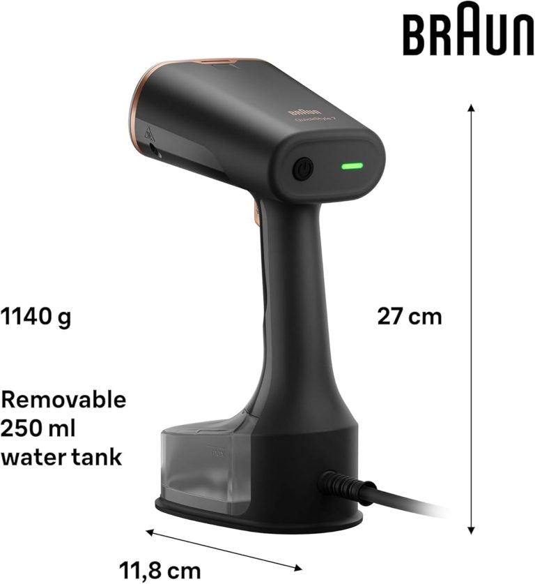 BRAUN GARMENT STEAMER GS707BK