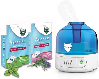 Vicks VUL505 Cool Mist Personal Humidifier, White 4022167052506