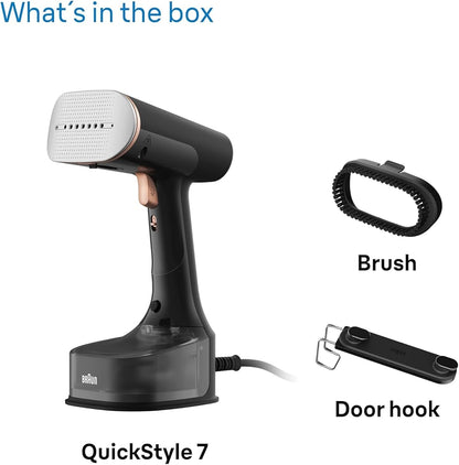 BRAUN GARMENT STEAMER GS707BK
