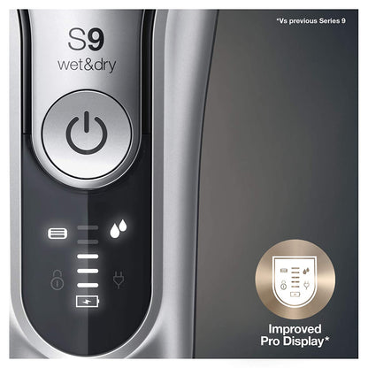 BRAUN SHAVER SILVER BOX 9390CC BRN.9390CC