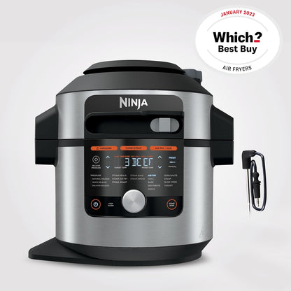 Ninja Foodi MAX 15-in-1 SmartLid Multi-Cooker with Smart Cook System 7.5L OL750UK