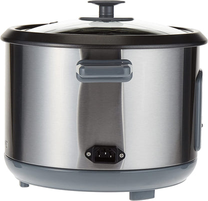 Kenwood Rice Cooker with Steamer, Stainless Steal, 1.8 litre, RCM45.000SS, RCM45.SS KNW.RCM45.000SS
