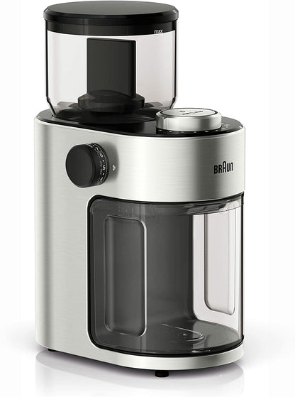Braun Burr Grinder, Stainless Steel BLS.KG7070