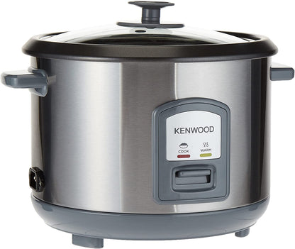 Kenwood Rice Cooker with Steamer, Stainless Steal, 1.8 litre, RCM45.000SS, RCM45.SS KNW.RCM45.000SS