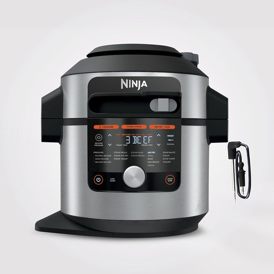 Ninja Foodi MAX 15-in-1 SmartLid Multi-Cooker with Smart Cook System 7.5L OL750UK