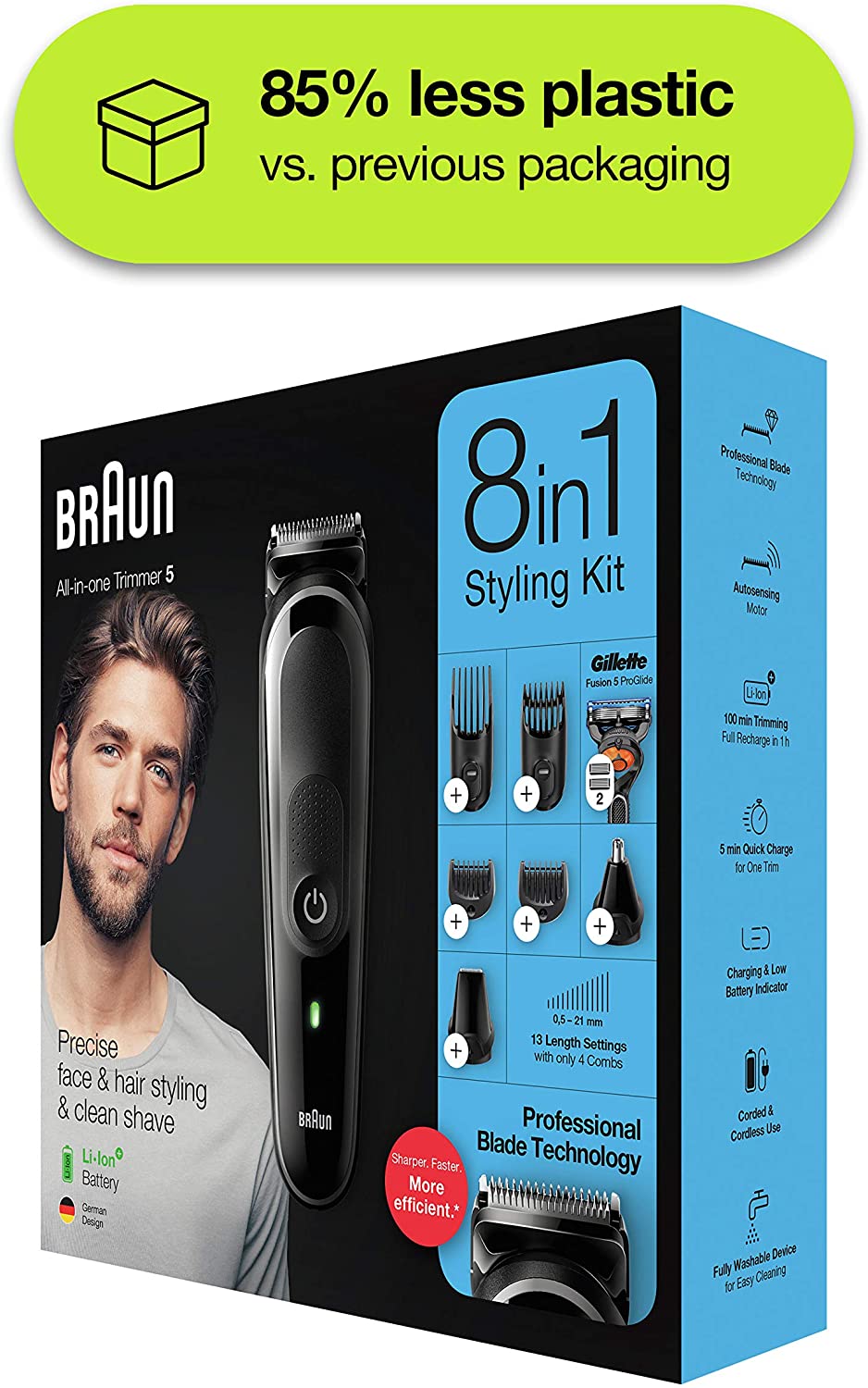 Multi Groomer Kit - 8 in 1 BRN.MGK5260