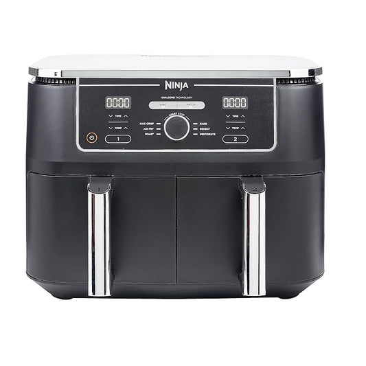 Ninja Foodi Max Dual Zone Air Fryer [AF400ME] 9.5L, 2470W, Black
