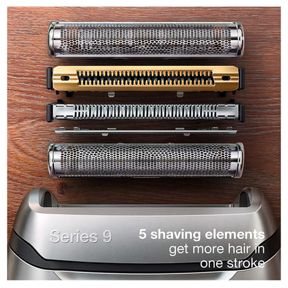 BRAUN SHAVER SILVER BOX 9390CC BRN.9390CC