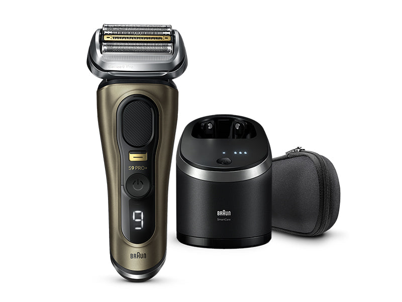 Series 9 PRO+ 9569cc Wet &  Dry Electric Shaver with 6-in-1 SmartCare Station and Travel Case, Gold