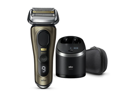 Series 9 PRO+ 9569cc Wet &  Dry Electric Shaver with 6-in-1 SmartCare Station and Travel Case, Gold