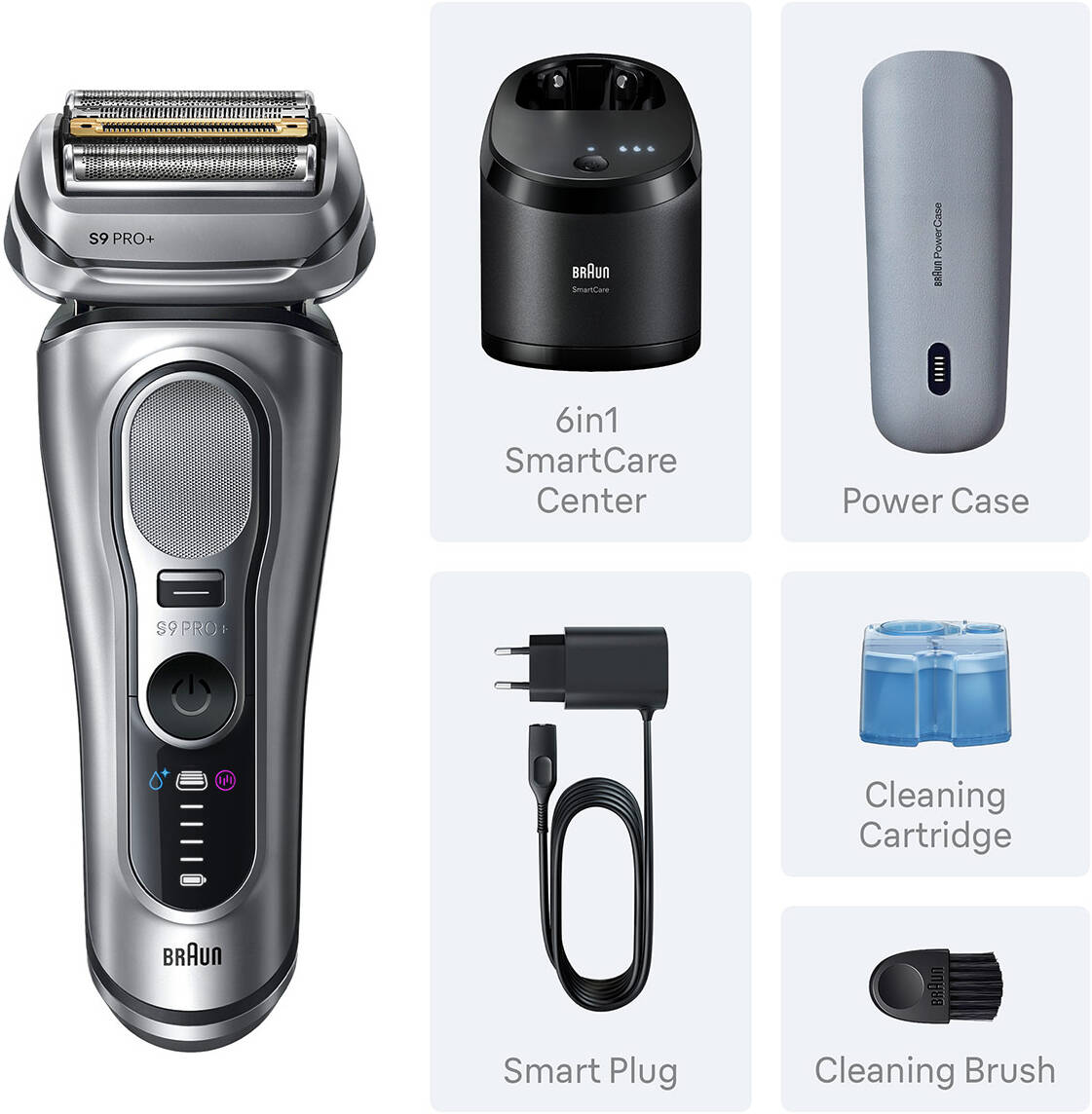 Braun Men’s Electric Shaver Series 9 Pro+ 9677cc