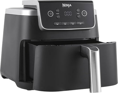 Ninja Air Fryer PRO 4.7L, Single Drawer, 4-in-1, Air Fry, Roast, Reheat, Dehydrate, Cooks 1-2 Portions, Digital, Cook From Frozen, Non-Stick Drawer & Crisper Basket, 1750W - AF140UK