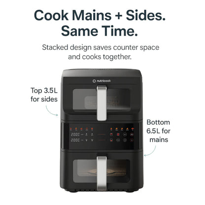 Nutricook Air Fryer Duo Stack - AFDS240