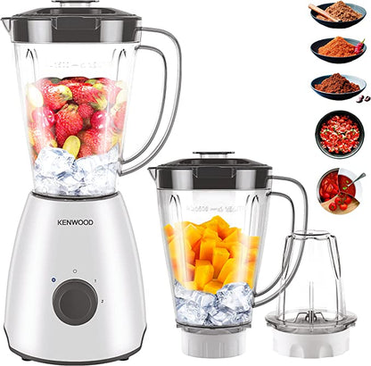 KENWOOD Blender 400W Smoothie Blender/Smoothie Maker 1.5L BLP10.E0WH