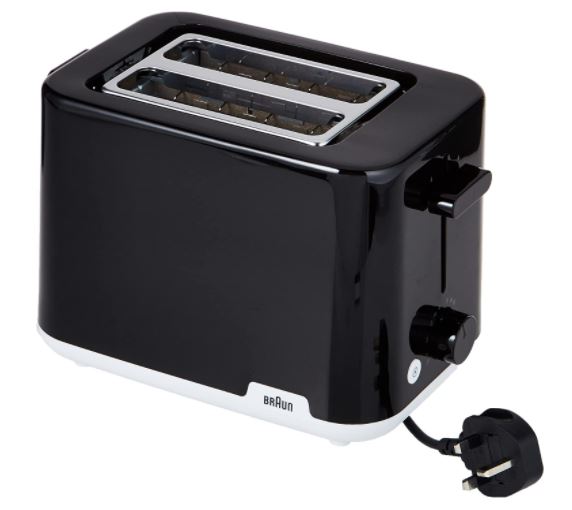 BRAUN Toaster Black – HT 1010