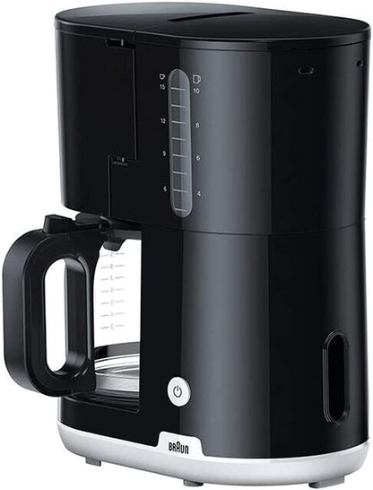 Braun Breakfast 1 Coffee Maker, 1000W Black, Kf1100Bk