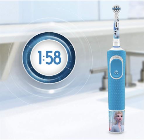 Oral-B Kids Rechargeable Electric Toothbrush by Braun, BRN.D100.413.2K