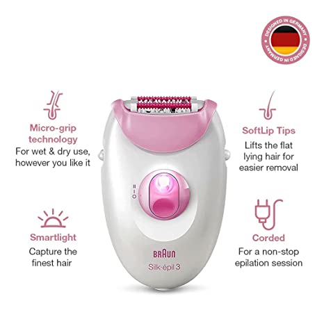 Braun Silk Epil 3 Epilator SE3270