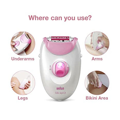 Braun Silk Epil 3 Epilator SE3270