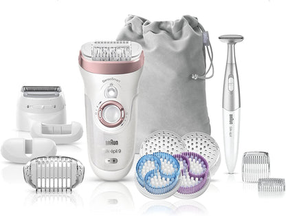Braun Silk-Épil 9 9/980 SkinSpa SensoSmart Wet and Dry Epilator