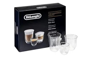 The connoisseur collection, set of 2 espresso, 2 cappuccino, 2 lattemacchiato double wall glasses