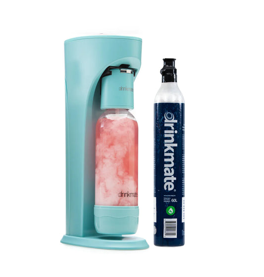 DrinkMate Soda Maker (with cylinder)(Arctic Blue)