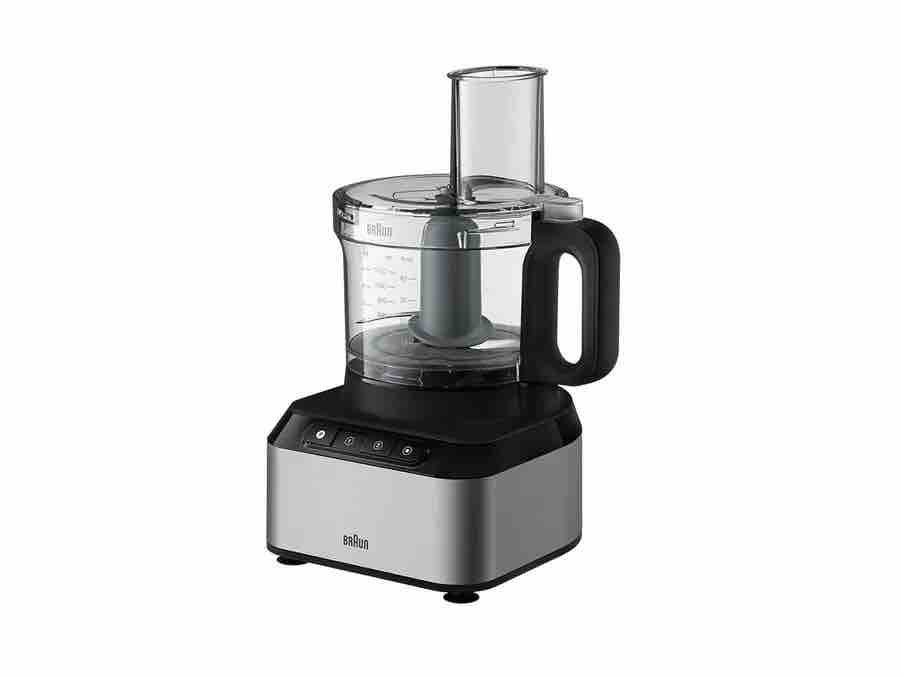 Braun FP 3235 Food Processor Metal 800Watts Black BLS.FP3235SI