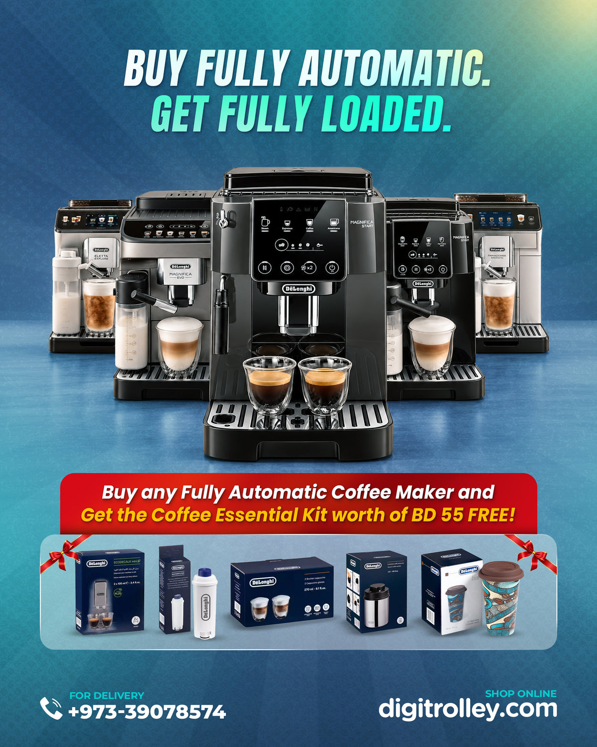 Delonghi International Coffee Promotion - Bundle Offer