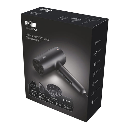 BRAUN HD 425 HAIR DRYER