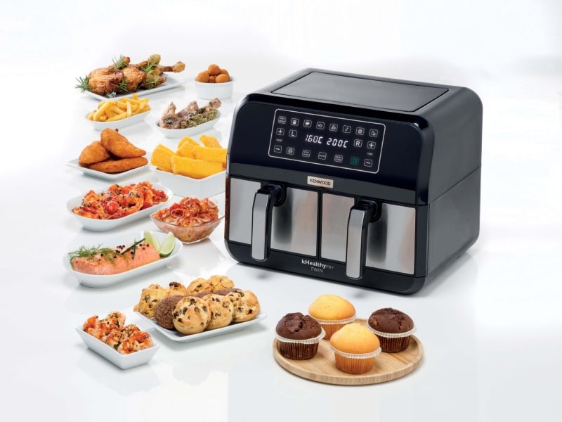 Kenwood Dual Air Fryer HFM75.000MB