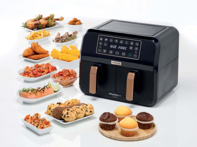Kenwood Dual Air Fryer HFP70.000BK