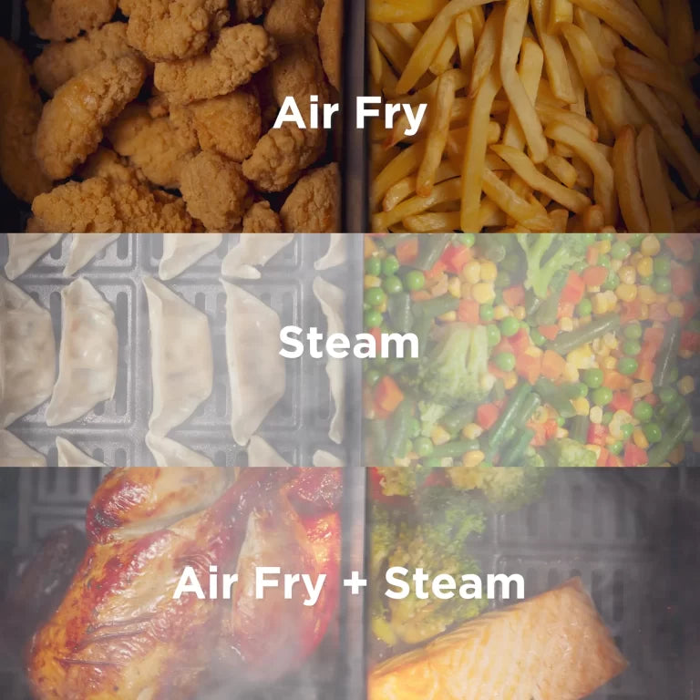 Kenwood Air Fryer &amp; Steamer (3-In-1) With Window 7L – HFS92.000BK