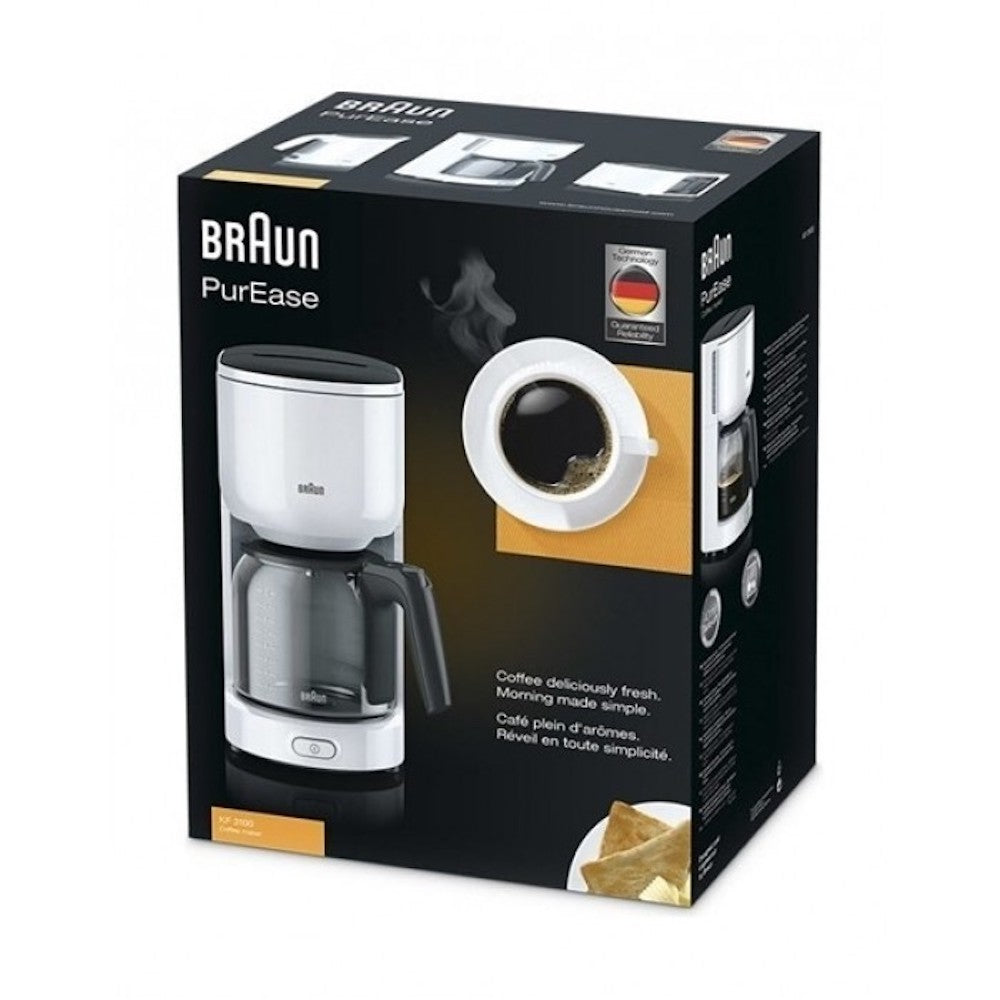 Braun PurEase Coffee Maker BLS.KF3100WH