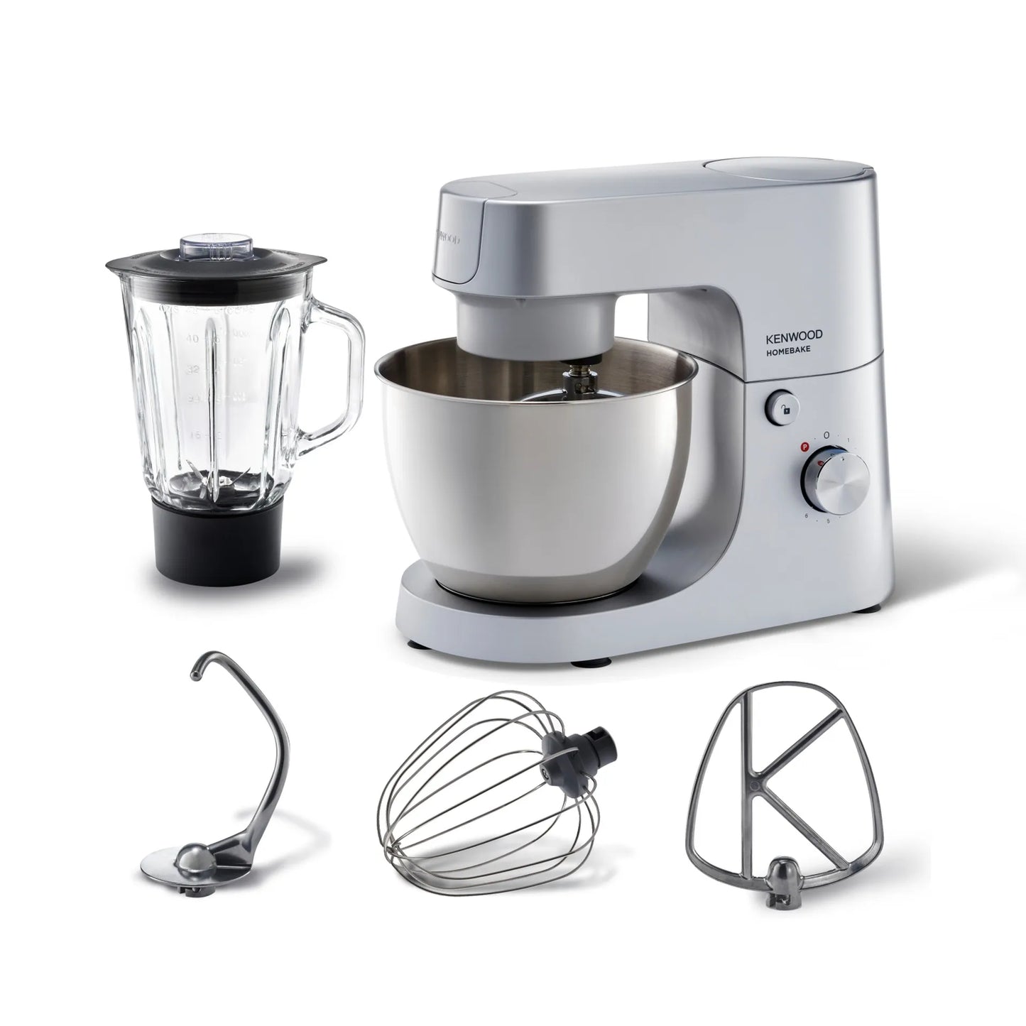 Kenwood Kitchen Machine - KHH01.120SI with Glass Blender