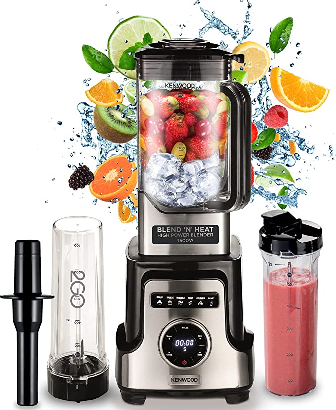 Kenwood 1500W Heating Blender, 3Litre - BLM92.920SS